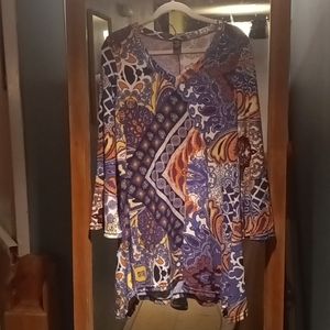 Win Win flare bottom tunic/dress